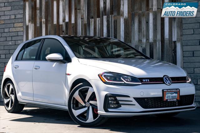 used 2018 Volkswagen Golf GTI car, priced at $24,998
