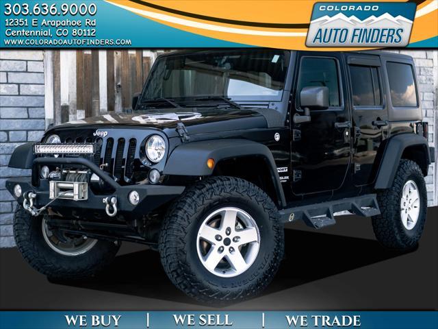 used 2016 Jeep Wrangler Unlimited car, priced at $22,642