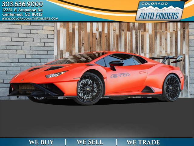 used 2022 Lamborghini Huracan STO car, priced at $364,990