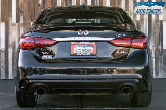 used 2020 INFINITI Q50 car, priced at $29,498