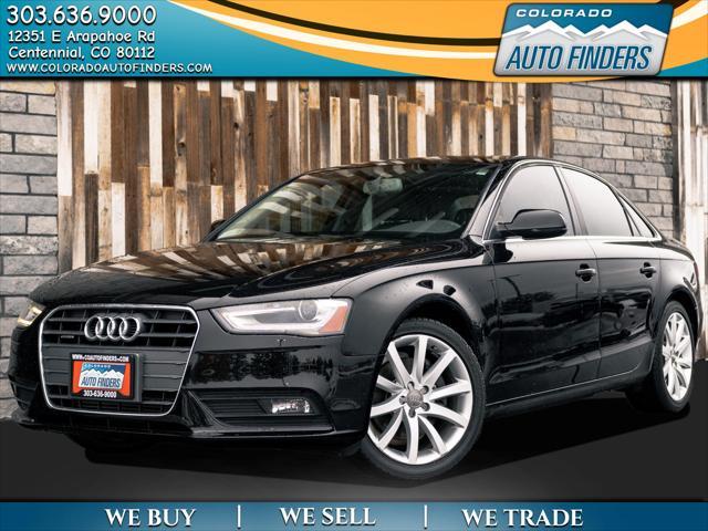 used 2013 Audi A4 car, priced at $14,998