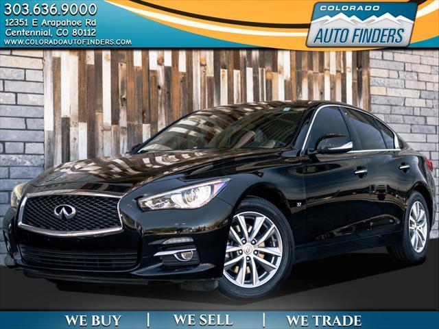 used 2015 INFINITI Q50 car, priced at $16,990