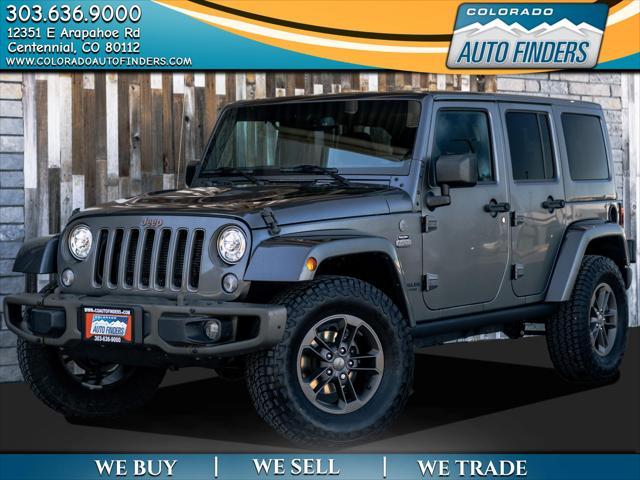 used 2017 Jeep Wrangler Unlimited car, priced at $20,500