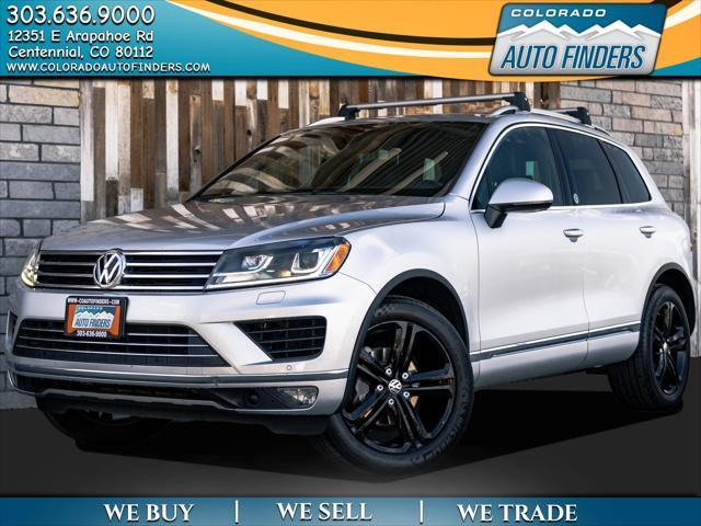 used 2017 Volkswagen Touareg car, priced at $20,990