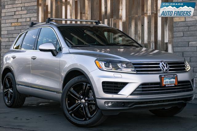 used 2017 Volkswagen Touareg car, priced at $20,990