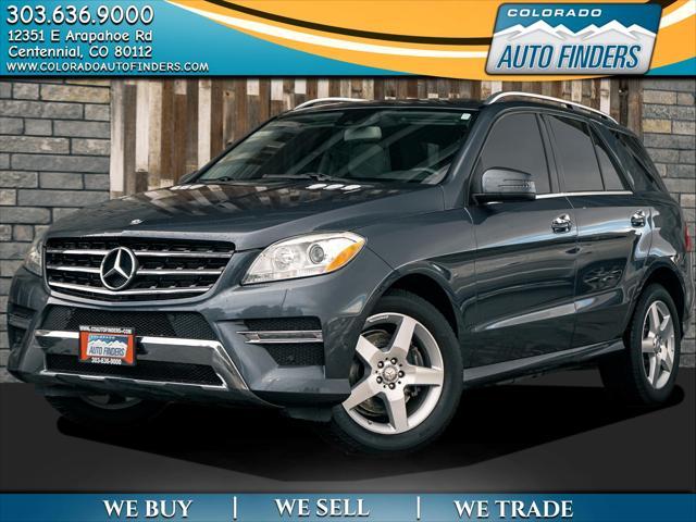 used 2015 Mercedes-Benz M-Class car, priced at $17,498