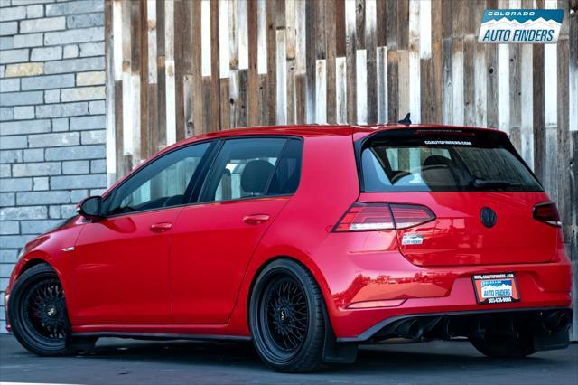 used 2018 Volkswagen Golf GTI car, priced at $19,990