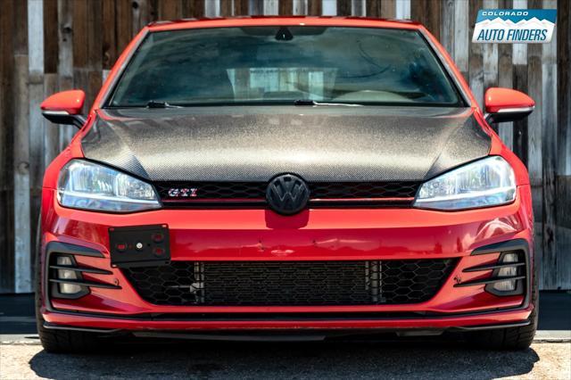 used 2018 Volkswagen Golf GTI car, priced at $19,990