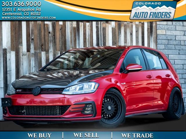 used 2018 Volkswagen Golf GTI car, priced at $19,990