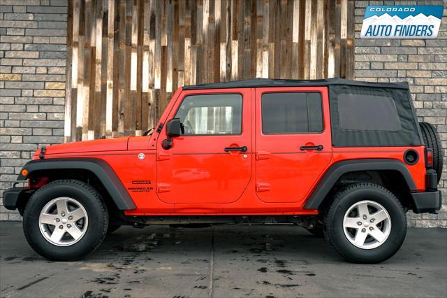 used 2013 Jeep Wrangler Unlimited car, priced at $18,498