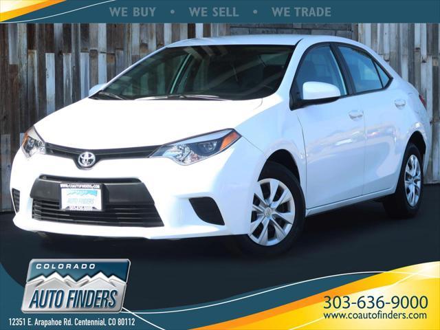 used 2016 Toyota Corolla car