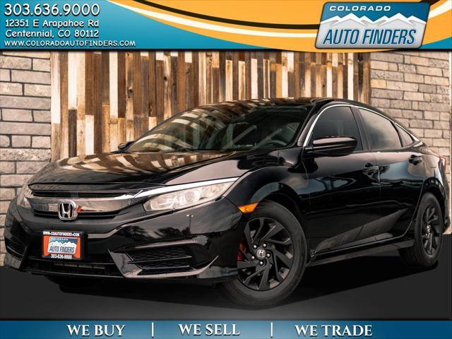 used 2018 Honda Civic car, priced at $17,990