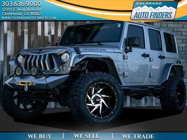used 2017 Jeep Wrangler Unlimited car, priced at $31,990
