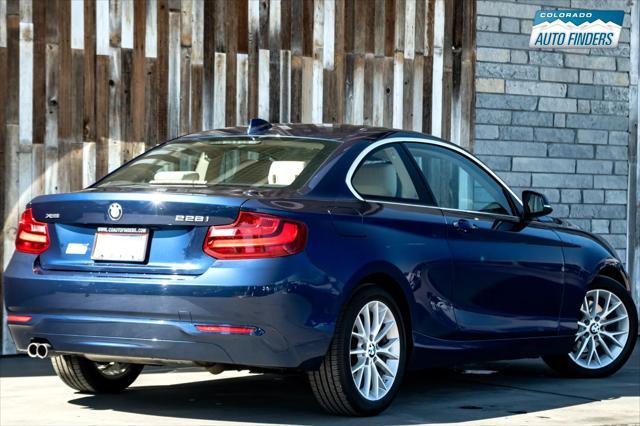 used 2015 BMW 228 car, priced at $14,988