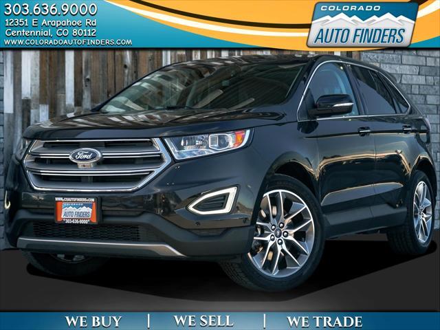 used 2015 Ford Edge car, priced at $17,798