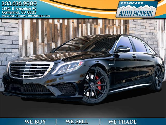 used 2016 Mercedes-Benz AMG S car, priced at $54,990