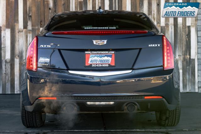 used 2017 Cadillac ATS car, priced at $13,998