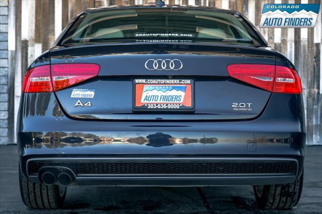 used 2015 Audi A4 car, priced at $15,998