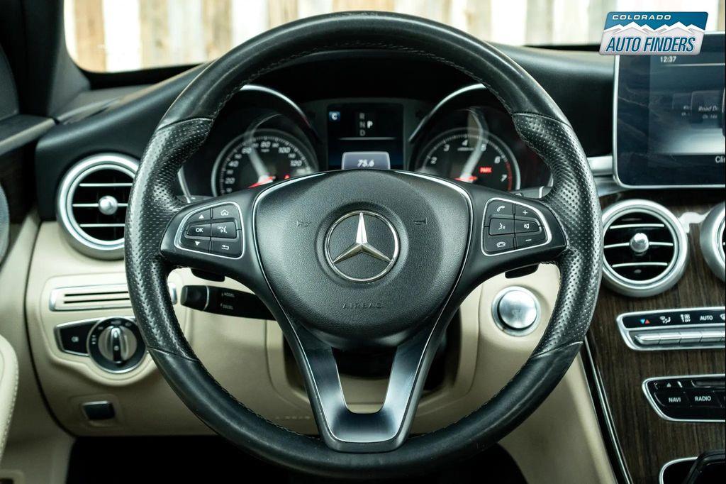 used 2018 Mercedes-Benz C-Class car, priced at $19,288