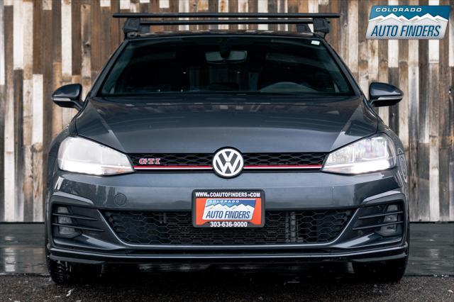 used 2019 Volkswagen Golf GTI car, priced at $20,998