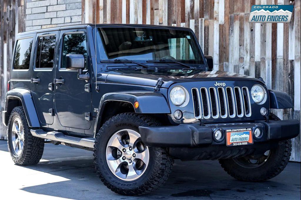 used 2016 Jeep Wrangler Unlimited car, priced at $18,988