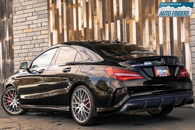 used 2018 Mercedes-Benz AMG CLA 45 car, priced at $27,998