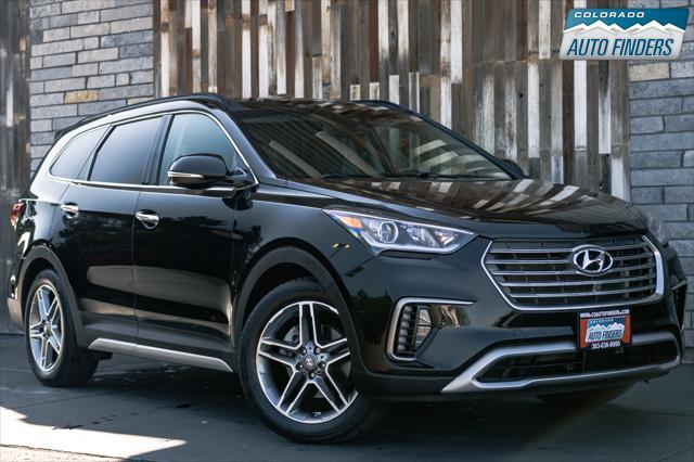 used 2017 Hyundai Santa Fe car, priced at $17,498