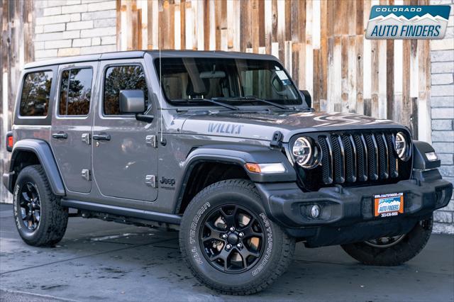 used 2020 Jeep Wrangler Unlimited car, priced at $29,998