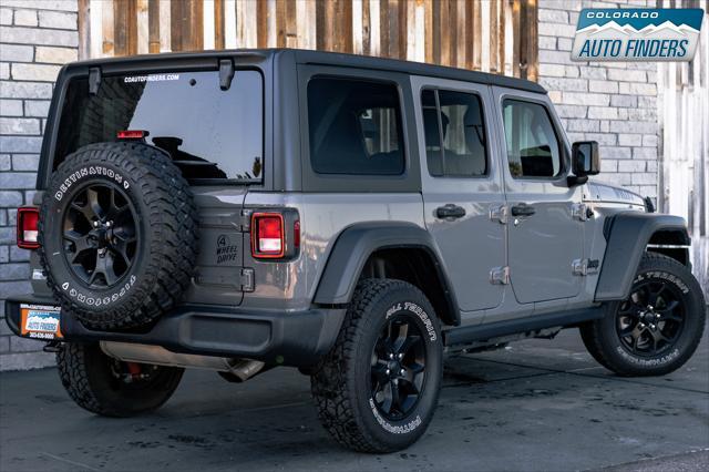 used 2020 Jeep Wrangler Unlimited car, priced at $29,998