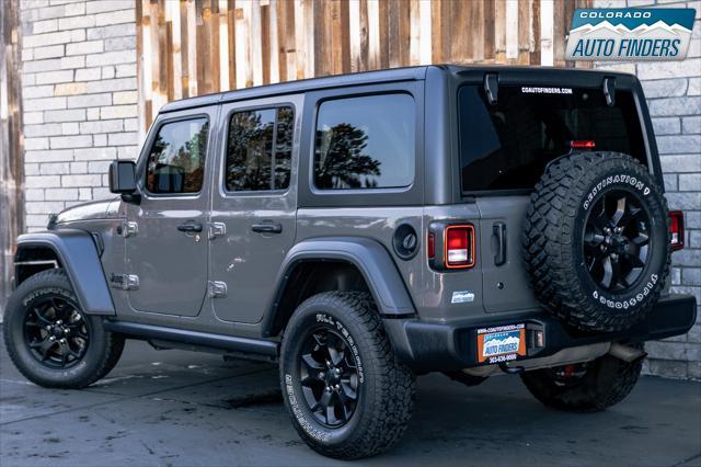 used 2020 Jeep Wrangler Unlimited car, priced at $29,998