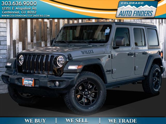 used 2020 Jeep Wrangler Unlimited car, priced at $29,998