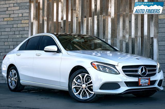 used 2015 Mercedes-Benz C-Class car, priced at $14,798