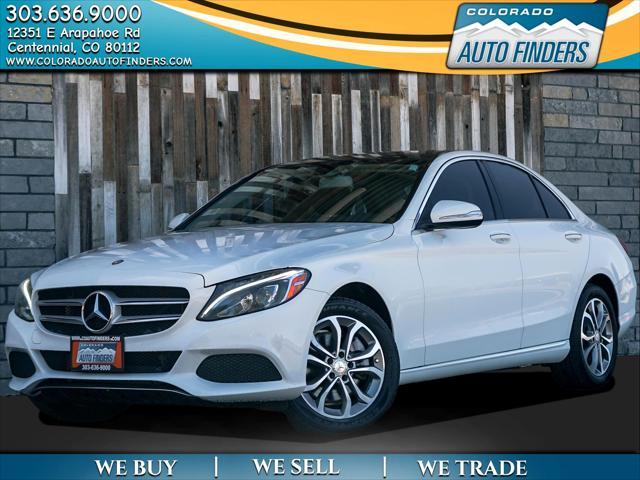 used 2015 Mercedes-Benz C-Class car, priced at $14,798