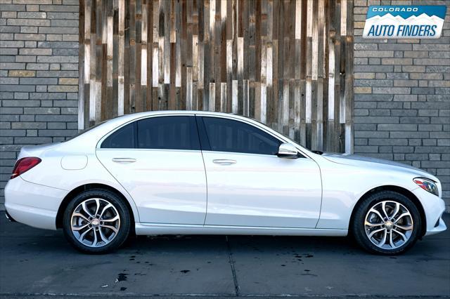 used 2015 Mercedes-Benz C-Class car, priced at $14,798