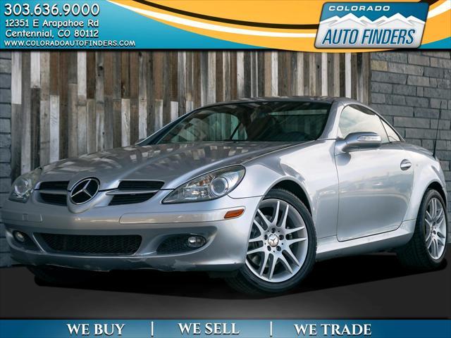 used 2007 Mercedes-Benz SLK-Class car, priced at $12,781