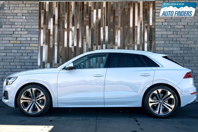 used 2019 Audi Q8 car, priced at $43,998
