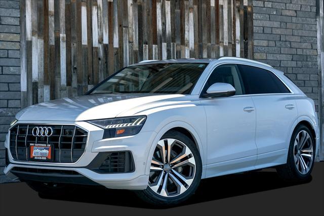 used 2019 Audi Q8 car, priced at $43,998