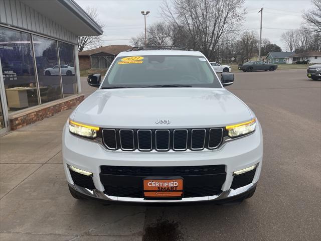 used 2021 Jeep Grand Cherokee L car, priced at $31,713