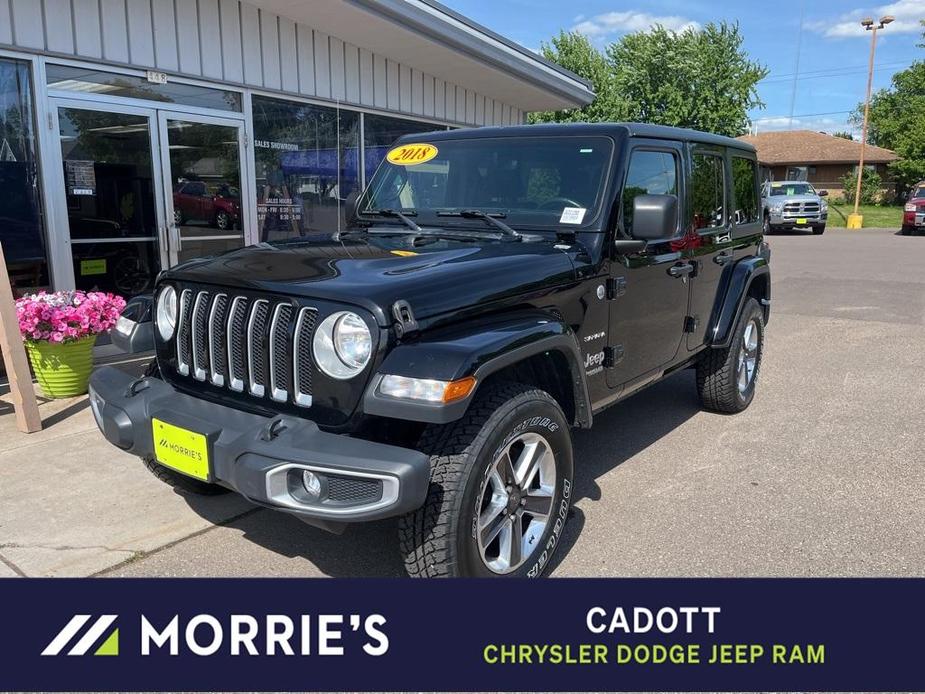 used 2018 Jeep Wrangler Unlimited car, priced at $29,914