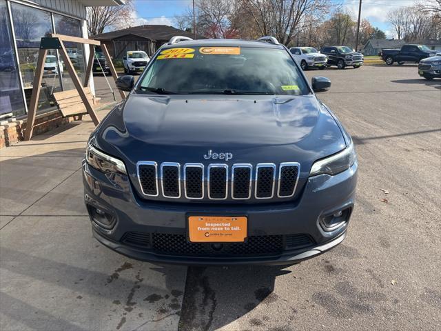 used 2021 Jeep Cherokee car, priced at $22,755