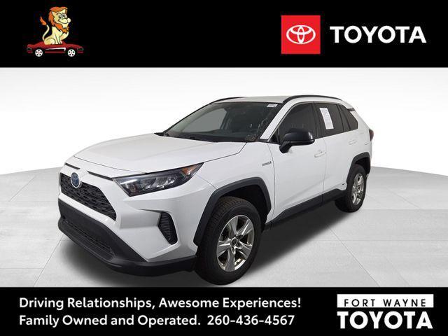 used 2021 Toyota RAV4 Hybrid car, priced at $24,356