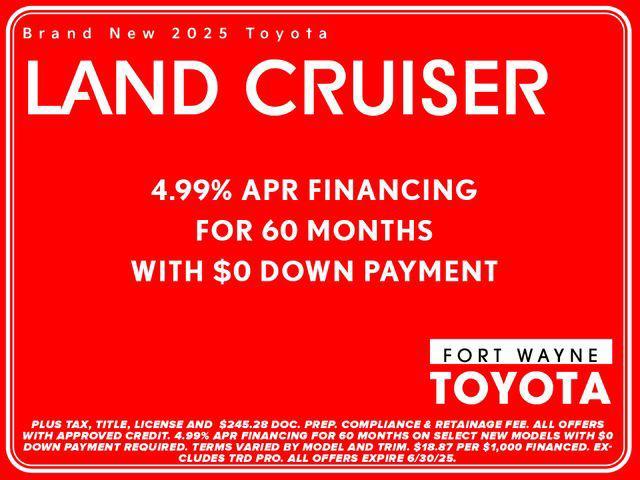new 2025 Toyota Land Cruiser car, priced at $65,582