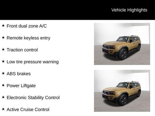 new 2025 Toyota Land Cruiser car, priced at $65,582