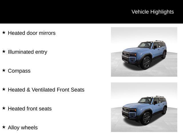 new 2025 Toyota Land Cruiser car, priced at $65,582