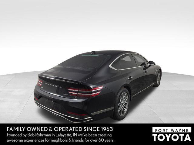 used 2025 Genesis G80 car, priced at $51,477