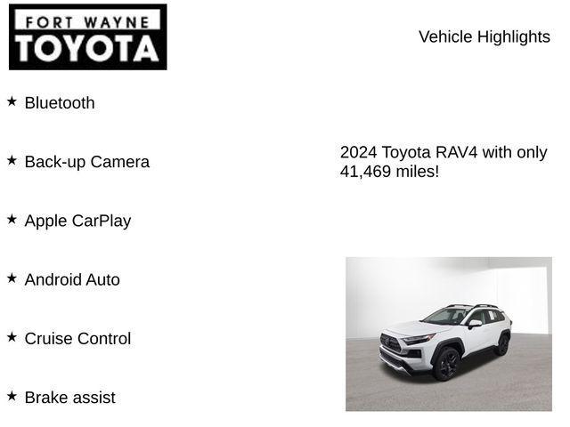 used 2024 Toyota RAV4 car, priced at $30,838