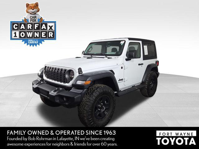used 2025 Jeep Wrangler car, priced at $30,608