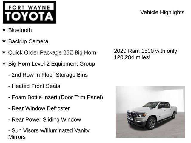 used 2020 Ram 1500 car, priced at $24,073