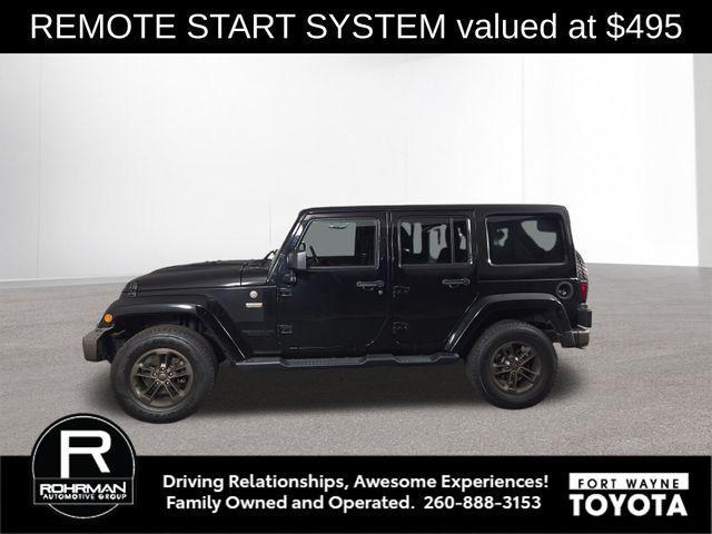 used 2017 Jeep Wrangler Unlimited car, priced at $22,237