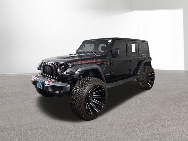 used 2020 Jeep Wrangler Unlimited car, priced at $33,207